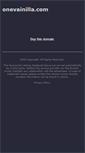 Mobile Screenshot of onevainilla.com